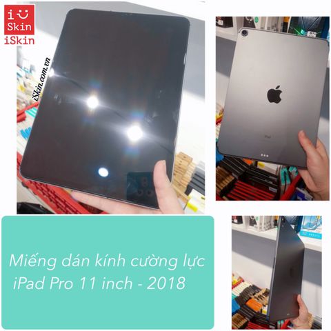 Kính Cường Lực IPAD PRO 11 INCH 2018 Chính Hãng GLASS Cao Cấp