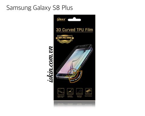 Miếng Dán Cường Lực Dẻo Samsung Galaxy S8 Plus Vmax 6H Chính Hãng