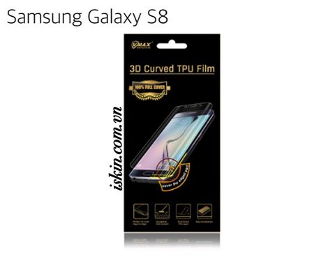 Miếng Dán Cường Lực Dẻo Samsung Galaxy S8 Vmax 6H Chính Hãng