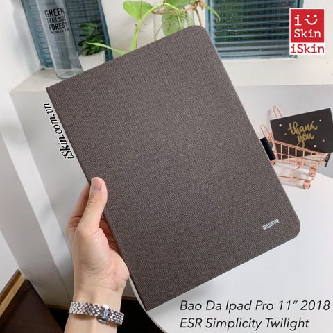 Bao Da Ipad Pro 11 Inch 2018 ESR Simplicity Twilight Chính Hãng