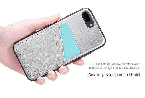 Ốp Lưng Iphone 7 Nillkin Classy Da Phối Nhôm Sang Trọng Chính Hãng