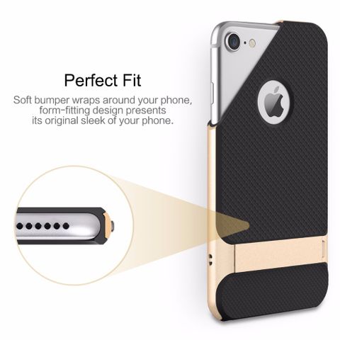 Ốp Lưng Chống Sốc Iphone 7 Plus Rock Royce With Kickstand Cao Cấp