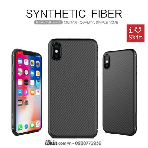 Ốp Lưng Iphone X Nillkin Carbon Synthetic Fiber Chính Hãng