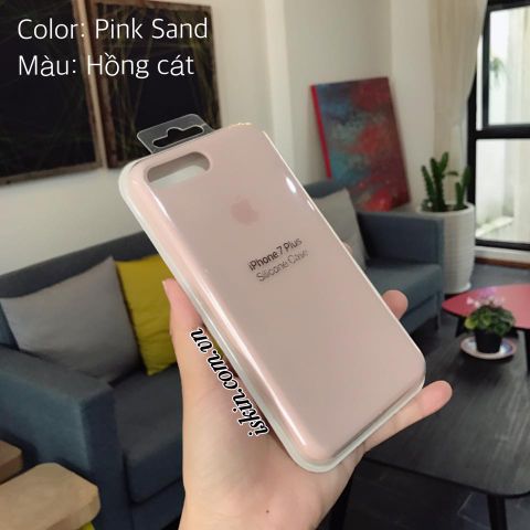 Ôp Zin Apple Silicon Case Iphone 7 Cao Cấp Hàng Đẹp Nguyên Seal