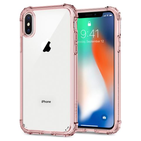 Ốp Lưng Iphone X Spigen Crystal Shell Chính Hãng USA