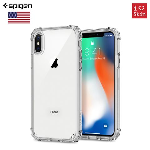 Ốp Lưng Iphone X Spigen Crystal Shell Chính Hãng USA