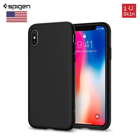 Ốp Lưng Iphone X Spigen Liquid Crystal Chính Hãng SGP USA