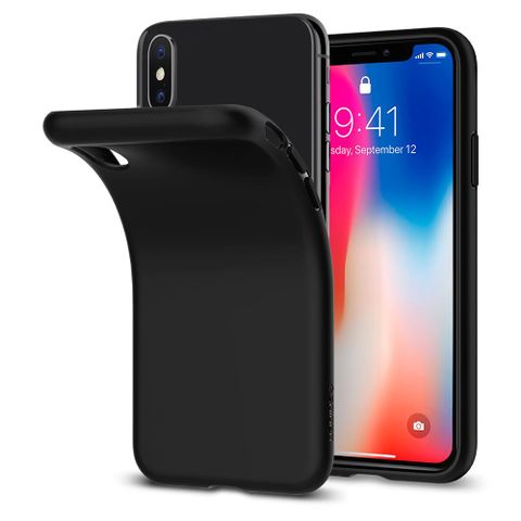 Ốp Lưng Iphone X Spigen Liquid Crystal Chính Hãng SGP USA