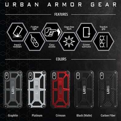 Ốp Lưng Iphone X UAG Monarch Series Chính Hãng USA