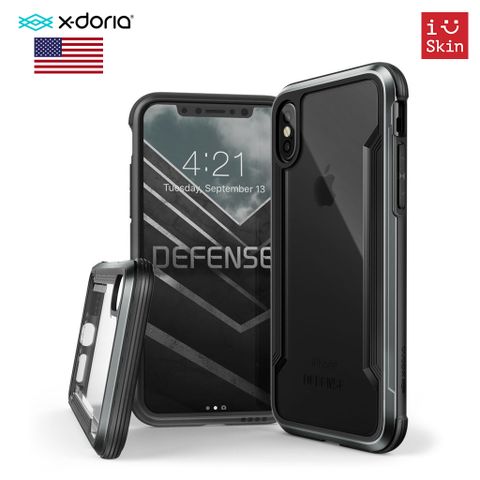 Ốp Lưng Iphone X X-Doria Defense Shield Black Chính Hãng USA