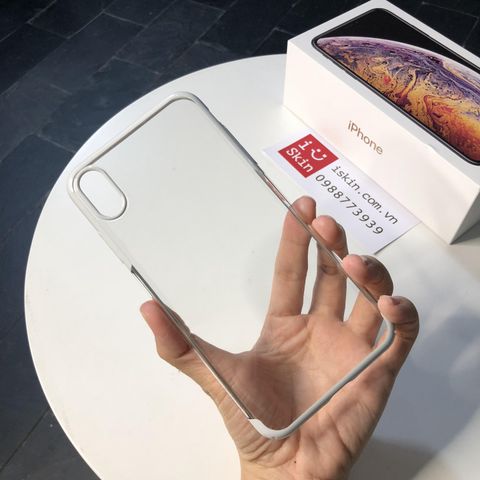 Ốp Lưng IPHONE Xs Max Baseus Glitter Lưng Trong Viền Xi Cao Cấp