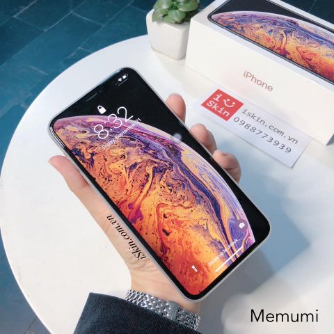 Ốp Lưng IPHONE Xs Max Memumi Siêu Mỏng Cao Cấp Chỉ 0.3mm