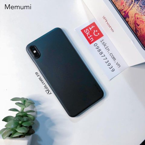 Ốp Lưng IPHONE Xs Max Memumi Siêu Mỏng Cao Cấp Chỉ 0.3mm