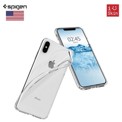 Ốp Lưng Iphone Xs Max Spigen Liquid Crystal Chính Hãng SGP USA