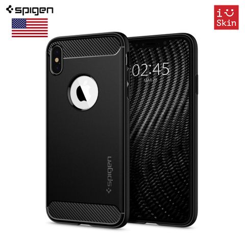 Ốp Lưng Iphone Xs Max Spigen Rugged Armor Chính Hãng SGP USA
