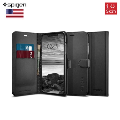 Bao Da Iphone Xs Max Spigen Wallet S Chính Hãng SGP USA