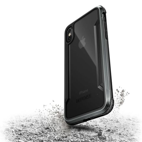 Ốp Lưng Iphone X X-Doria Defense Shield Black Chính Hãng USA