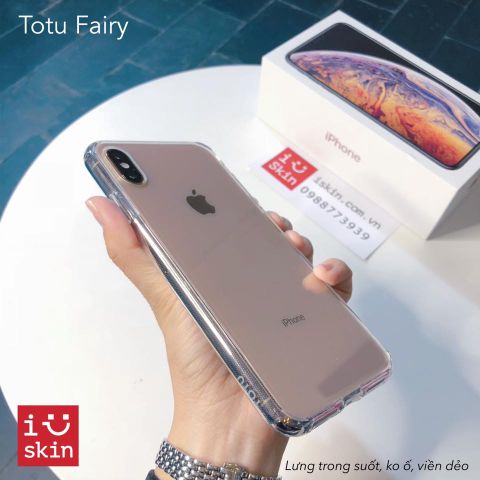 Ốp Lưng IPHONE Xs Max Totu Fairy Lưng Trong Suốt Không Ố Cao Cấp