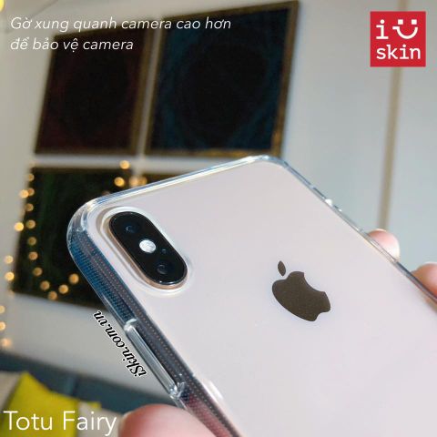Ốp Lưng IPHONE Xs Max Totu Fairy Lưng Trong Suốt Không Ố Cao Cấp