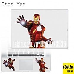 Miếng Dán Skin Trang Trí Macbook Pro Air Retina Hình Iron Man Vip