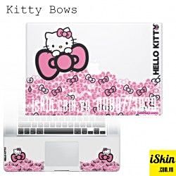 Miếng Dán Skin Trang Trí Macbook Pro, Air, Retina Hello Kitty Nơ Dễ Thương