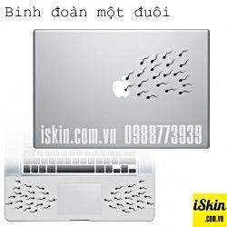 Miếng Dán Skin Trang Trí Macbook Pro Air Retina Hình Binh đoàn 1 Đuôi
