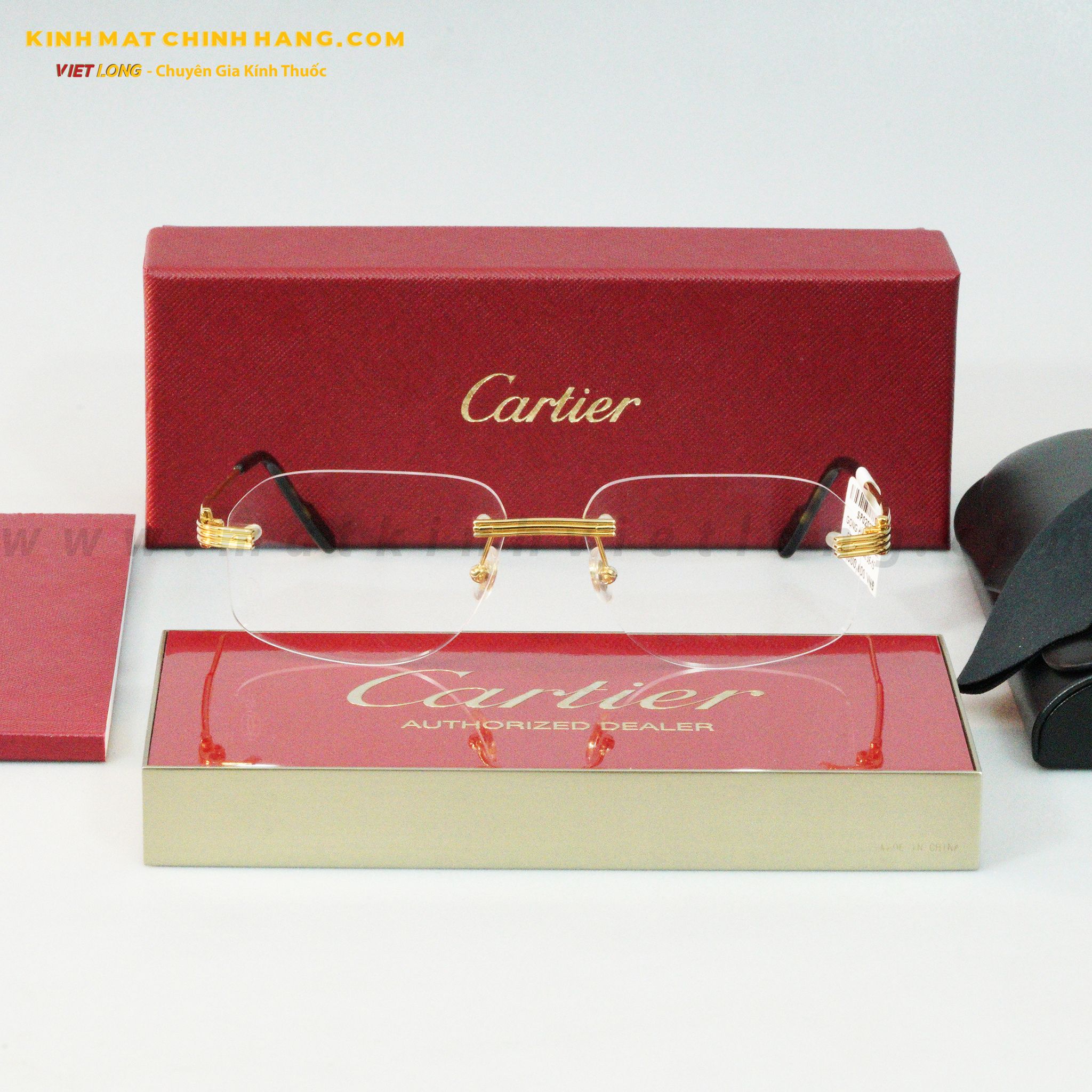 GỌNG KÍNH CARTIER CT02840-002 56-15