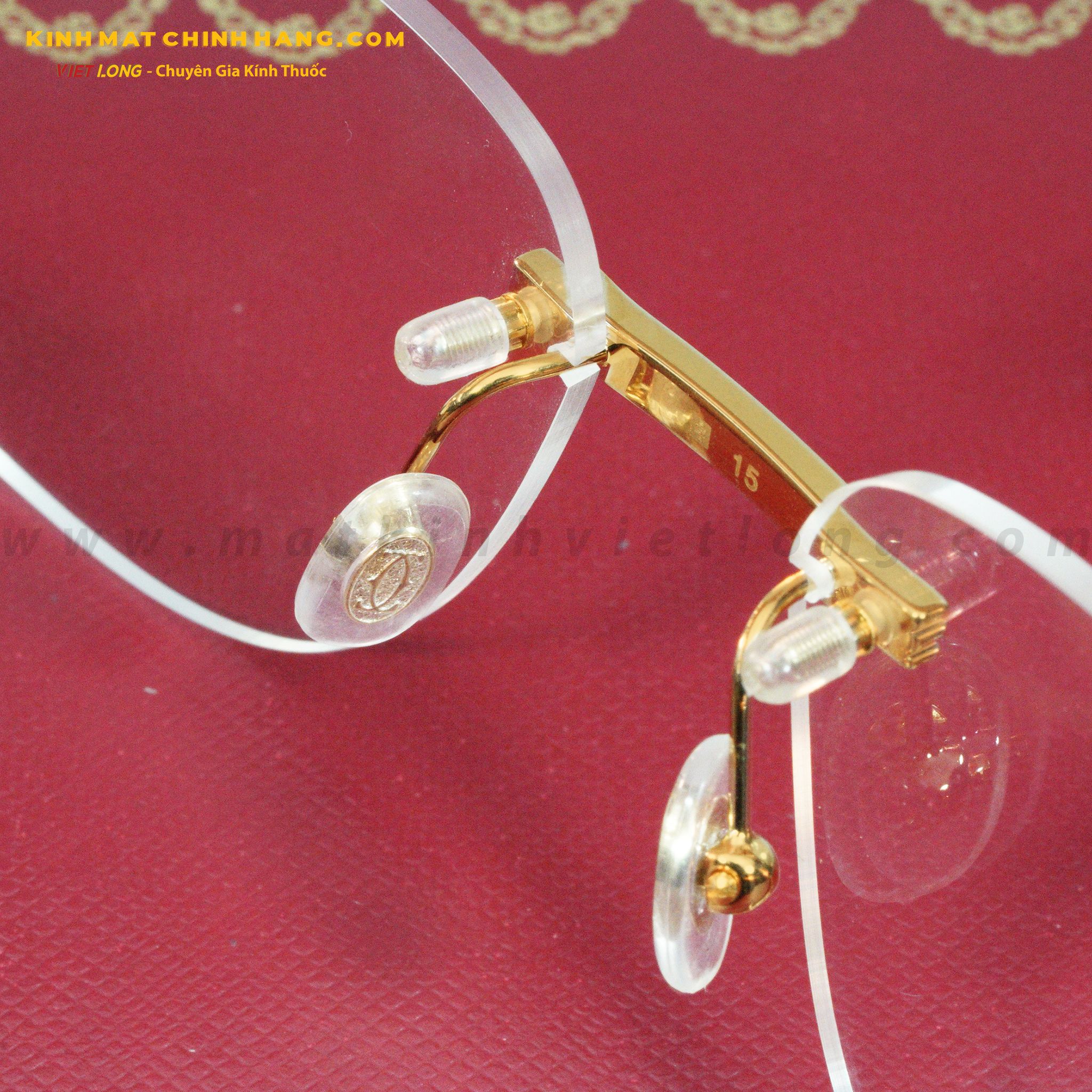 GỌNG KÍNH CARTIER CT02840-002 56-15
