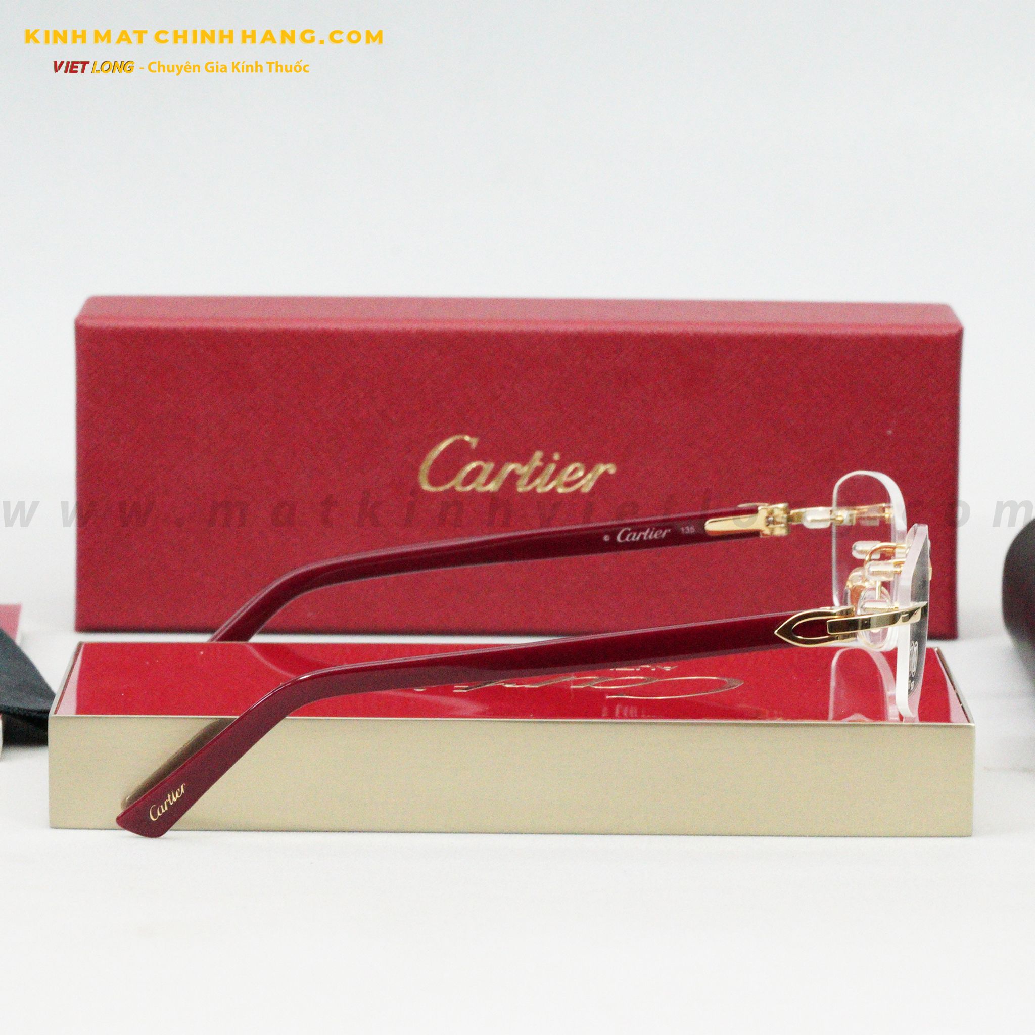 GỌNG KÍNH CARTIER CT0048O-006 53-16