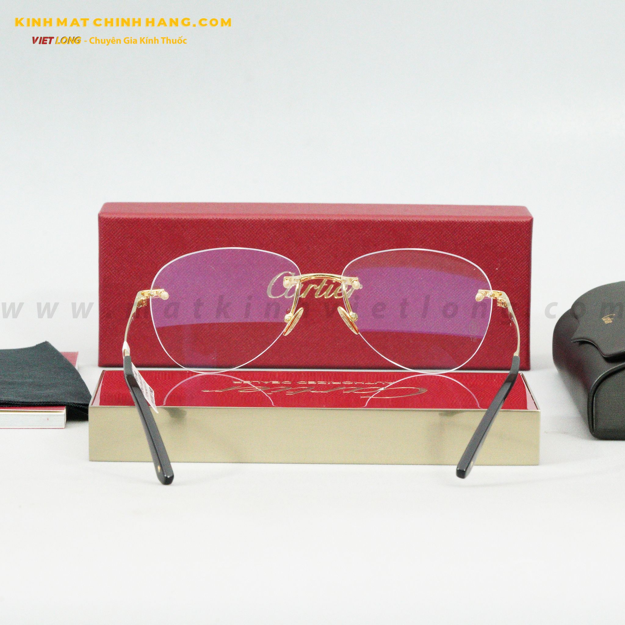 GỌNG KÍNH CARTIER CT0254O-001 57-15