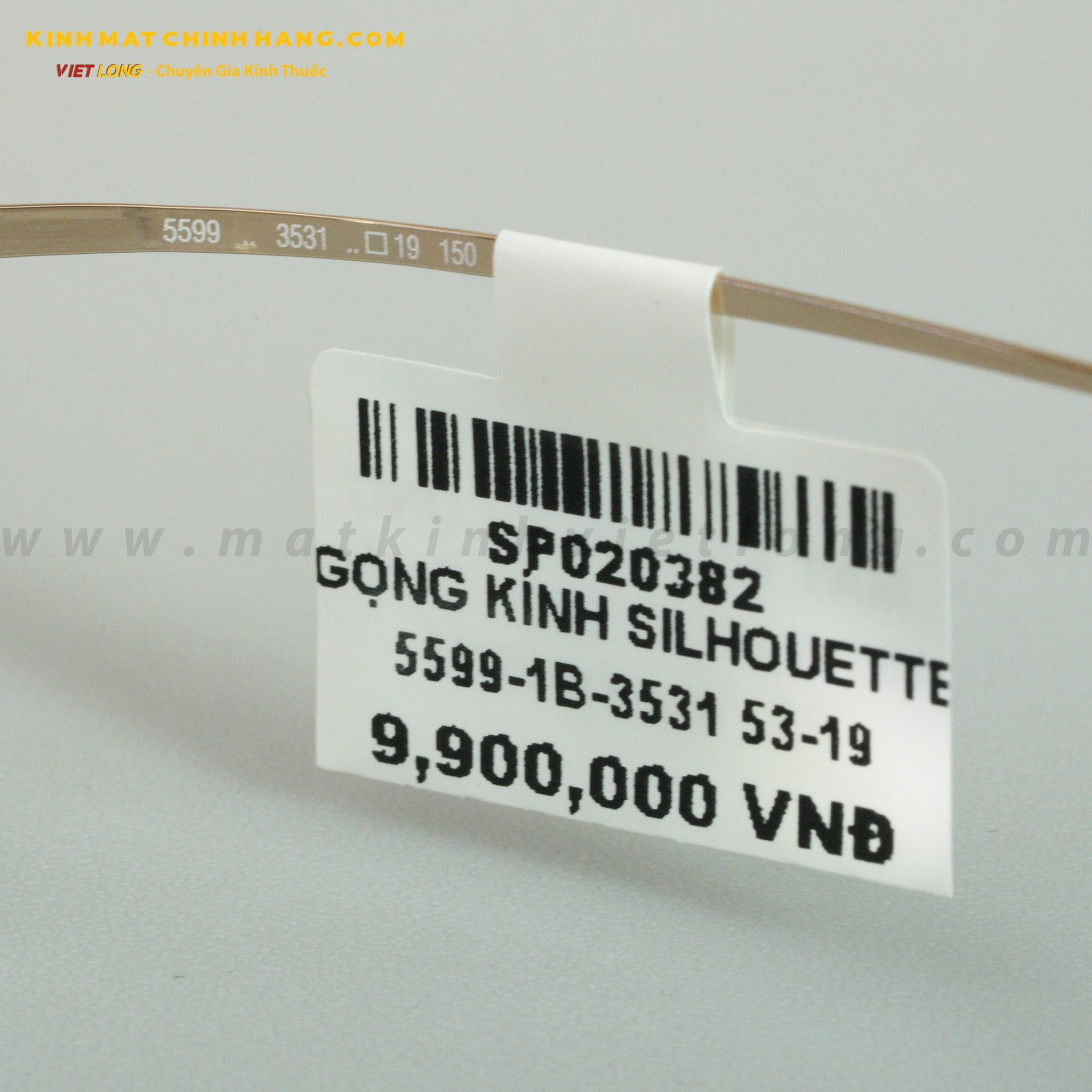  GỌNG KÍNH SILHOUETTE 5599-1B-3531 53-19 