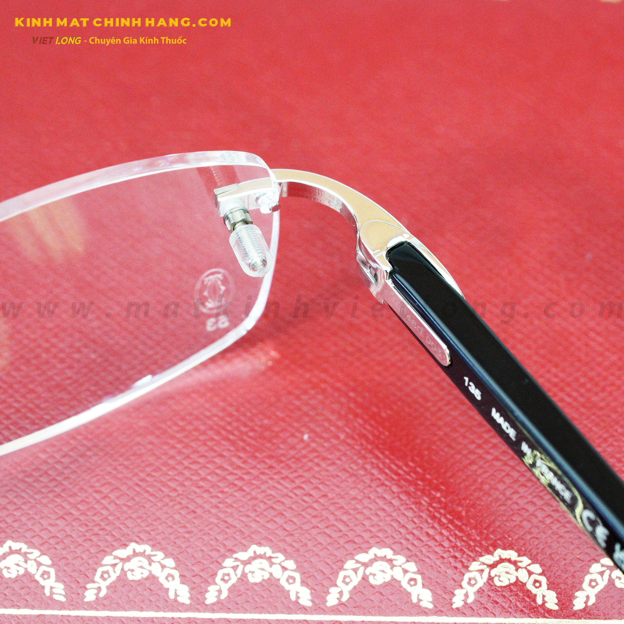 GỌNG KÍNH CARTIER T8101078-CT0048O-003 53-16