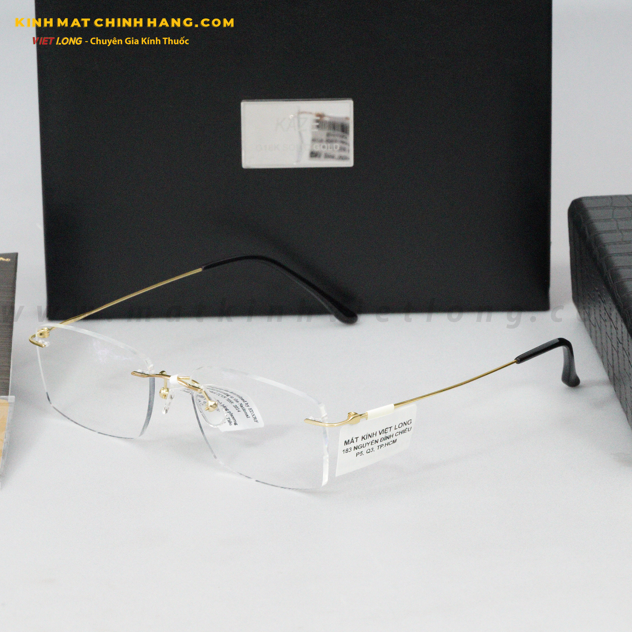 GỌNG KÍNH KAZE AU750 YK-905 R 55-17
