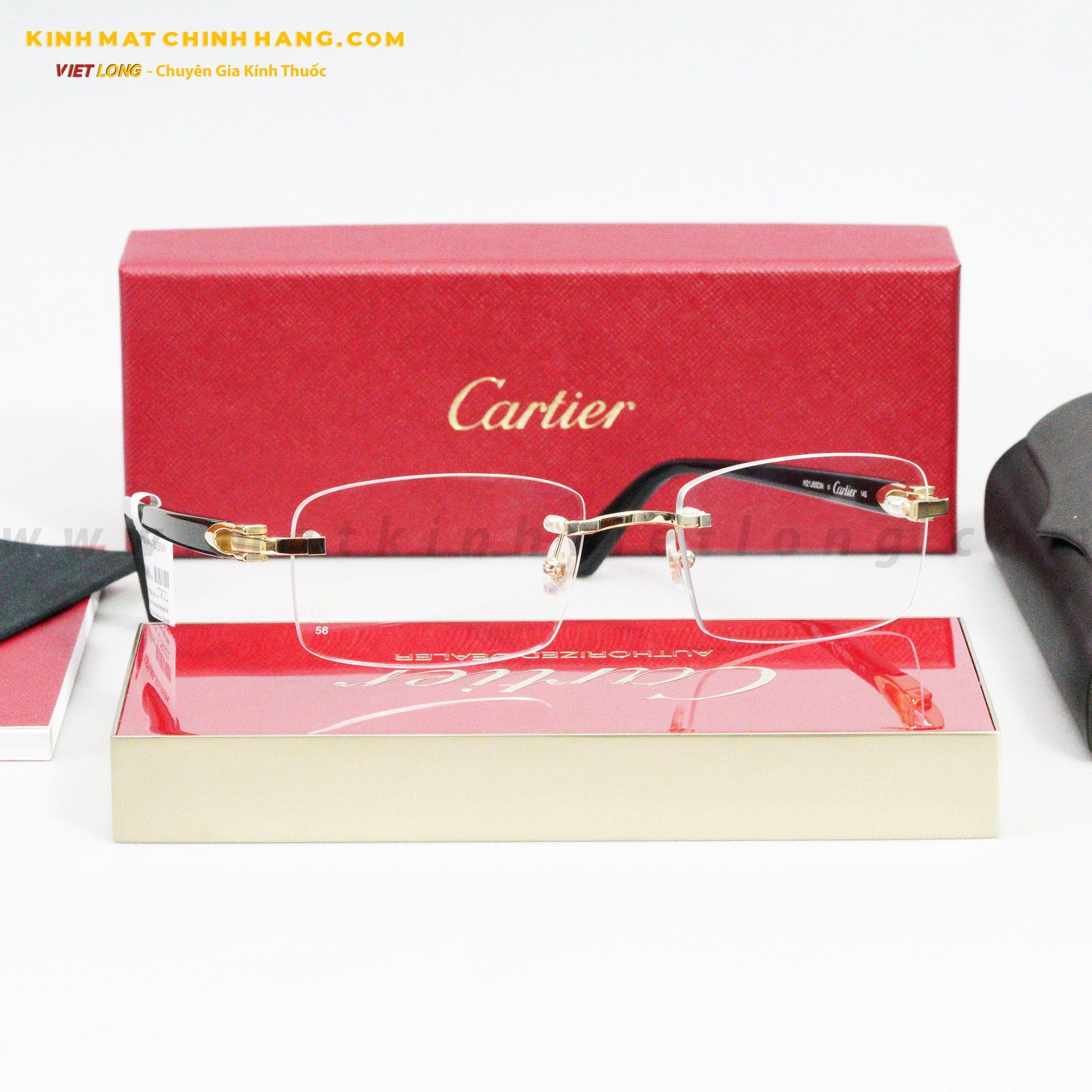 GỌNG KÍNH CARTIER CT0287O-005 56-19
