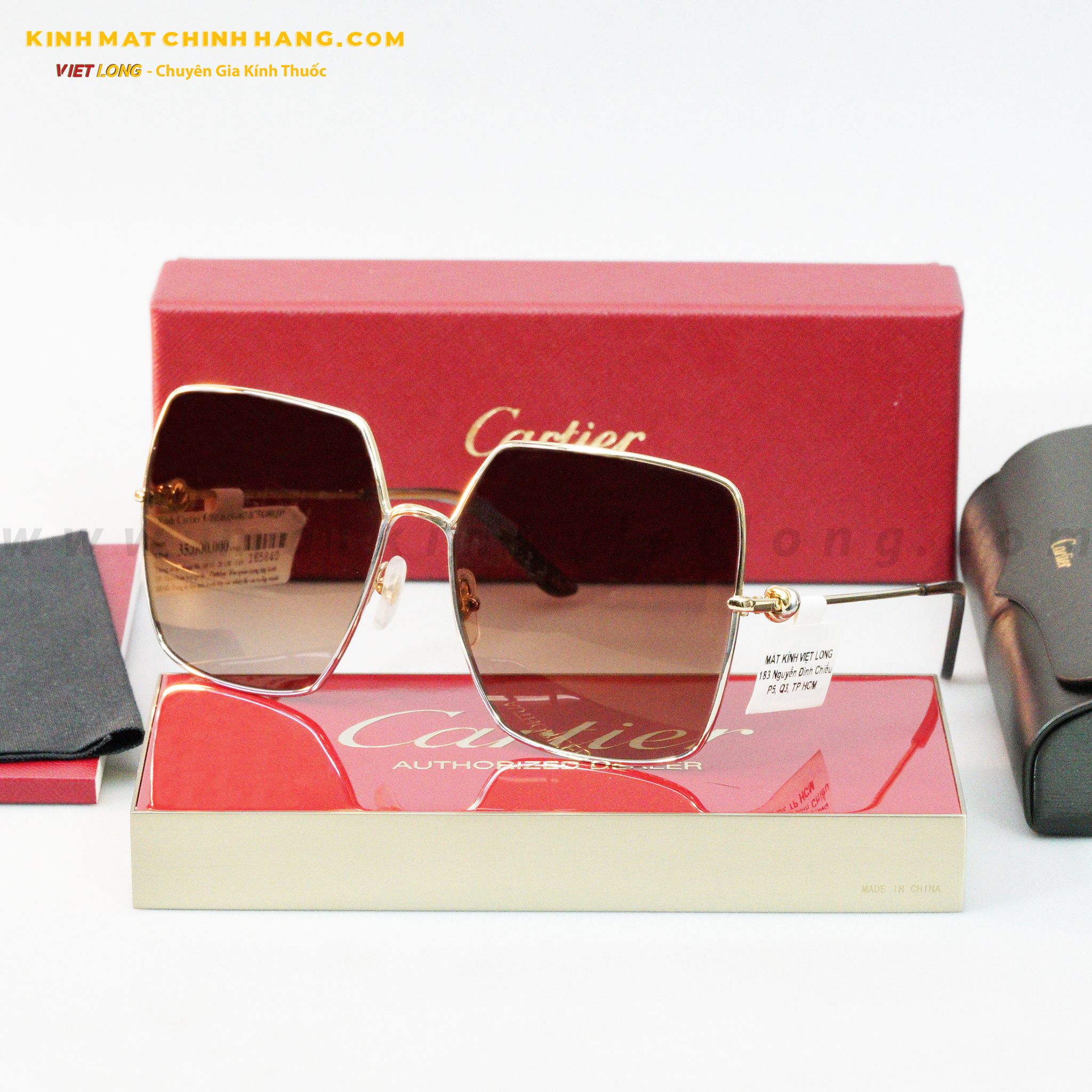 KÍNH MÁT CARTIER CT0361S-002 61-16