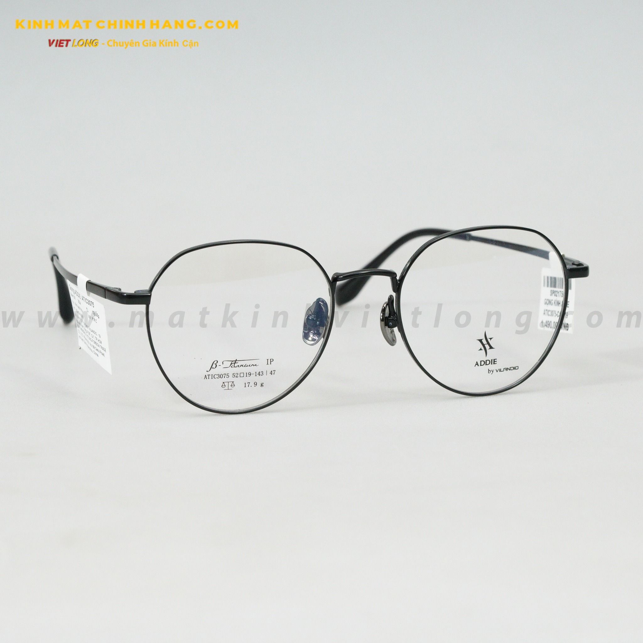 GỌNG KÍNH ADDIE ATIC3075-C4 52-19
