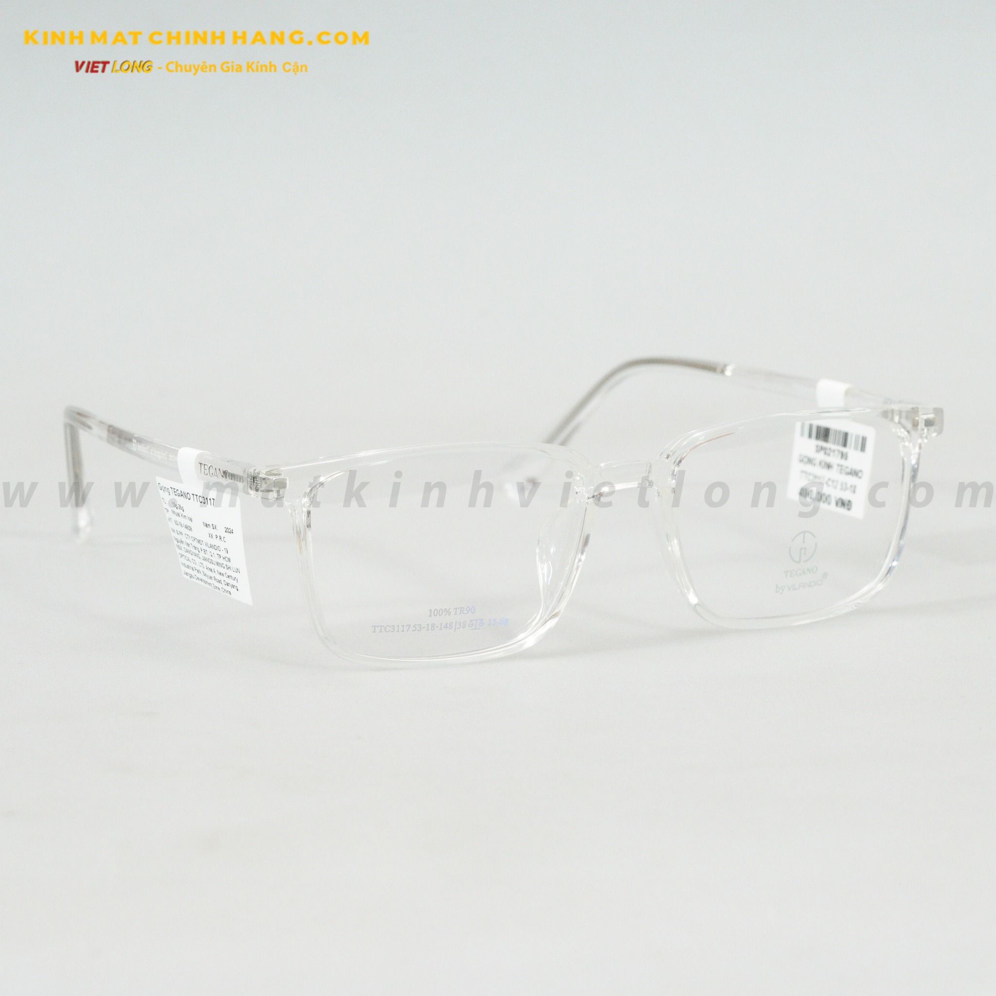 GỌNG KÍNH TEGANO TTC3117-C12 53-18