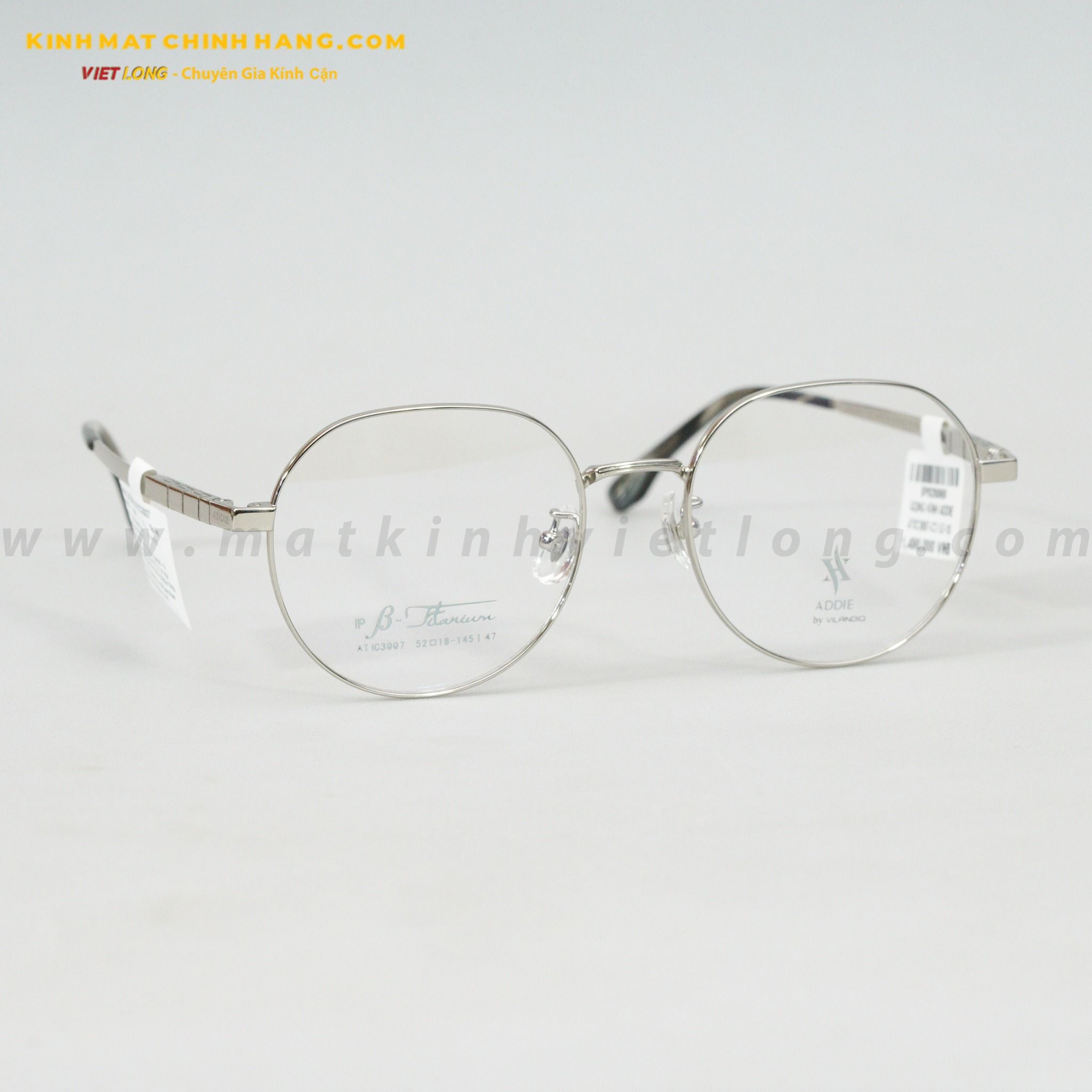 GỌNG KÍNH ADDIE ATIC3007-C3 52-18