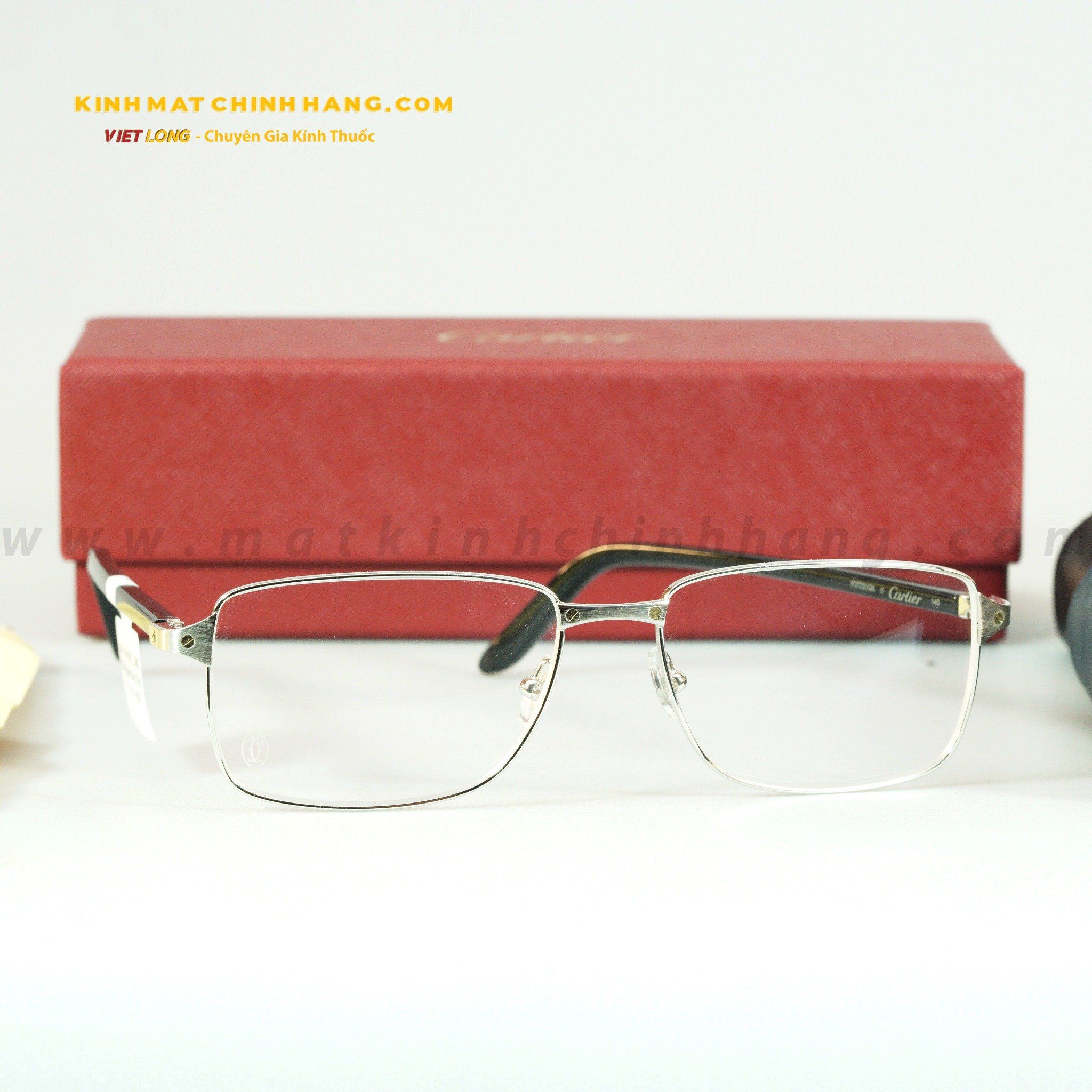 GỌNG KÍNH CARTIER CT0040O-008 55-16