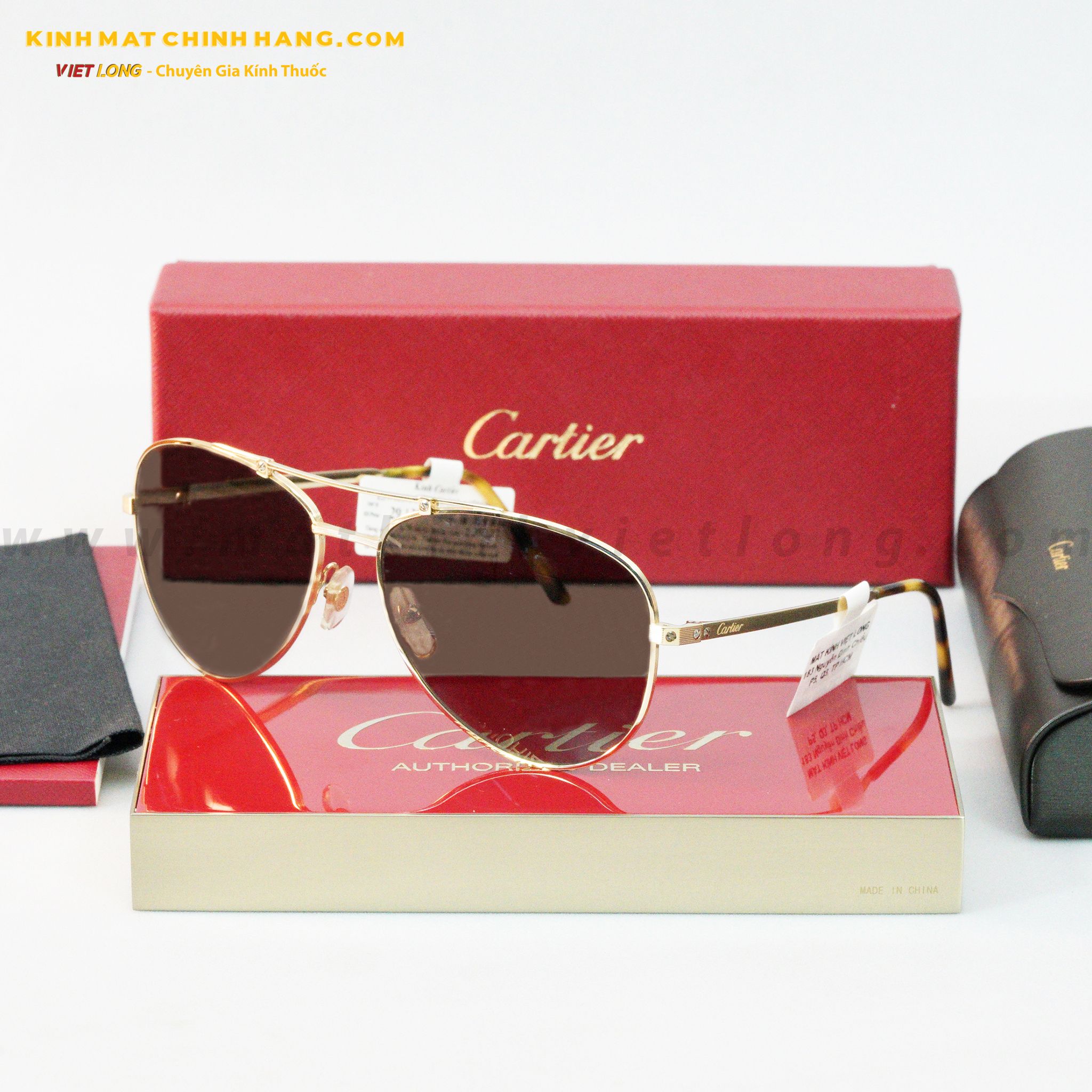 KÍNH MÁT CARTIER CT0083S-003 61-16