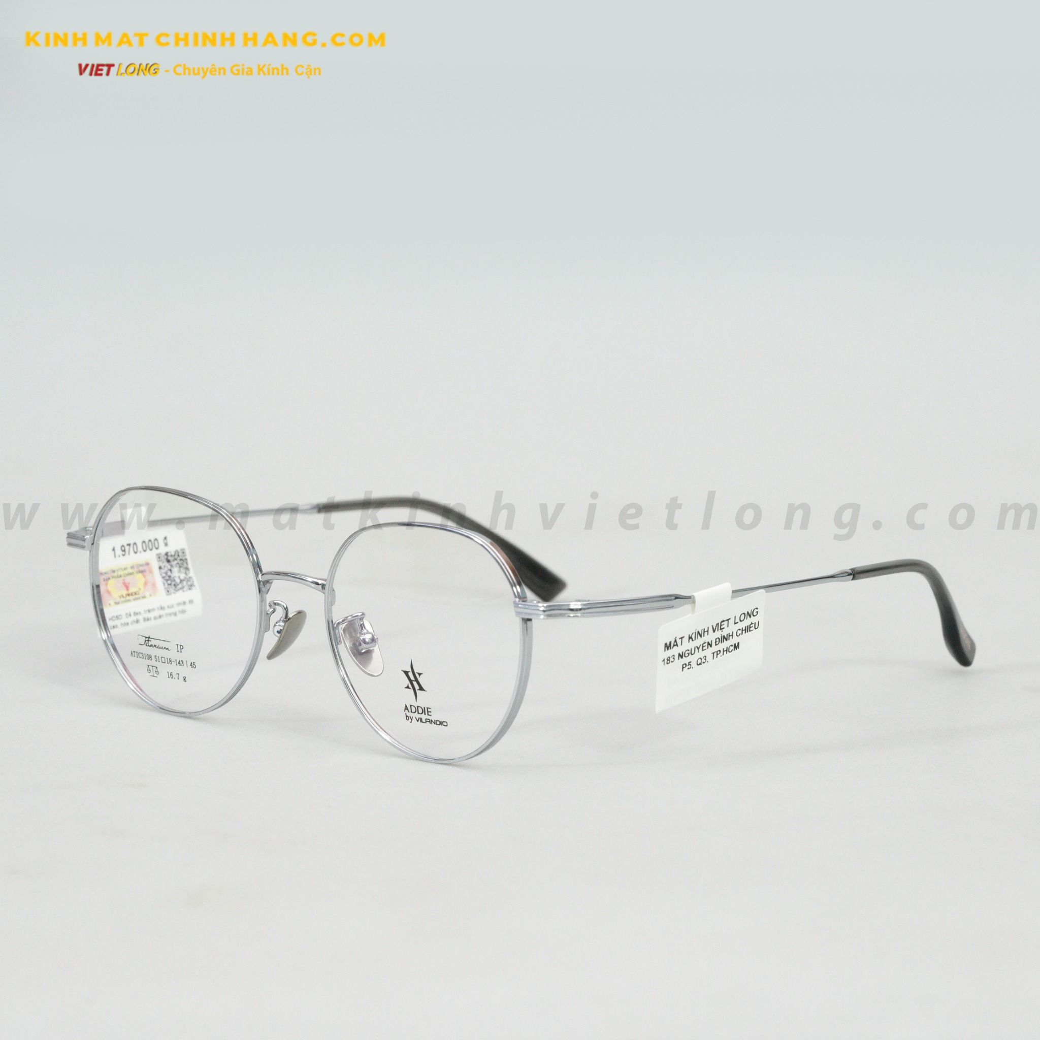 GỌNG KÍNH ADDIE ATIC3108-C12 51-18