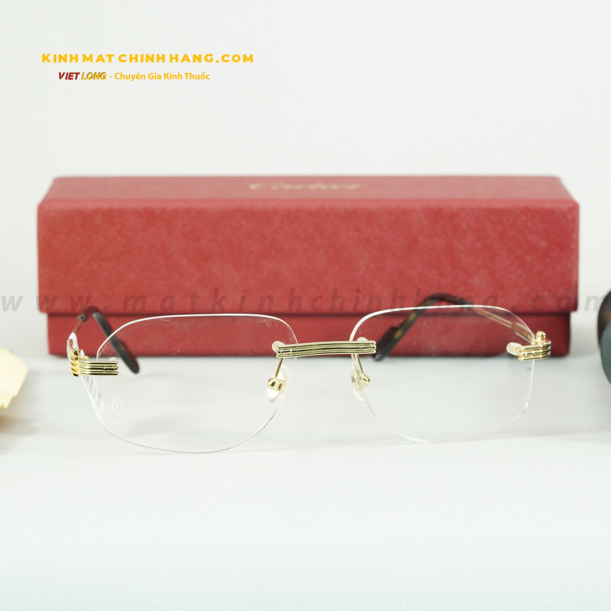 GỌNG KÍNH CARTIER CT02840-002 56-15