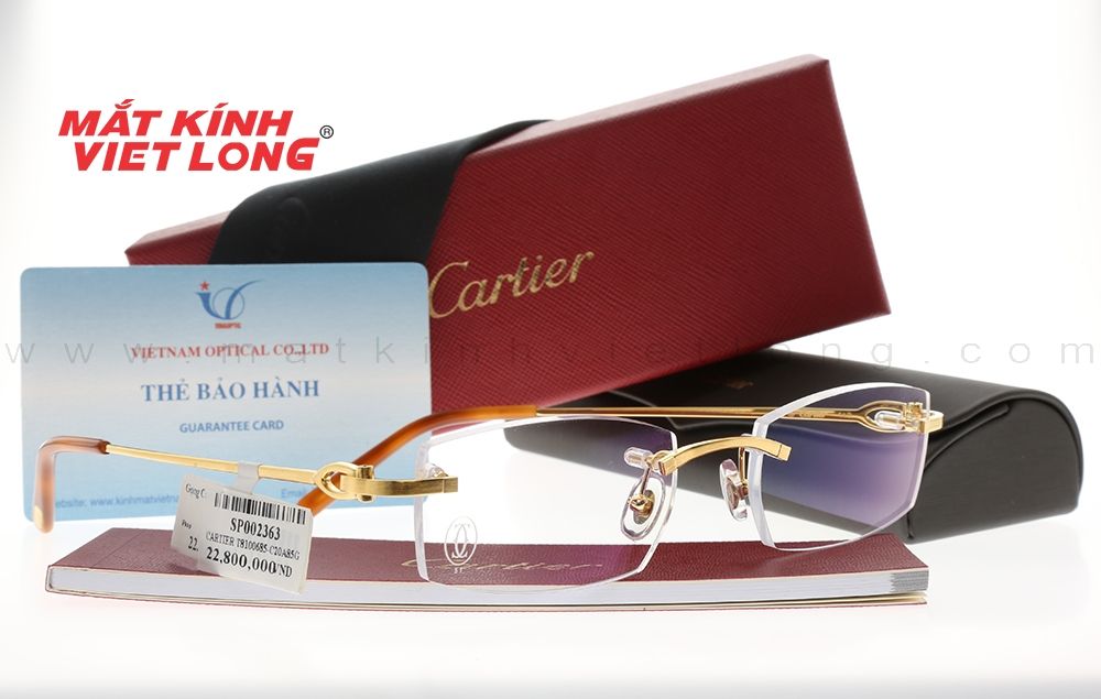  GỌNG KÍNH CARTIER T8100685-C20A85G 