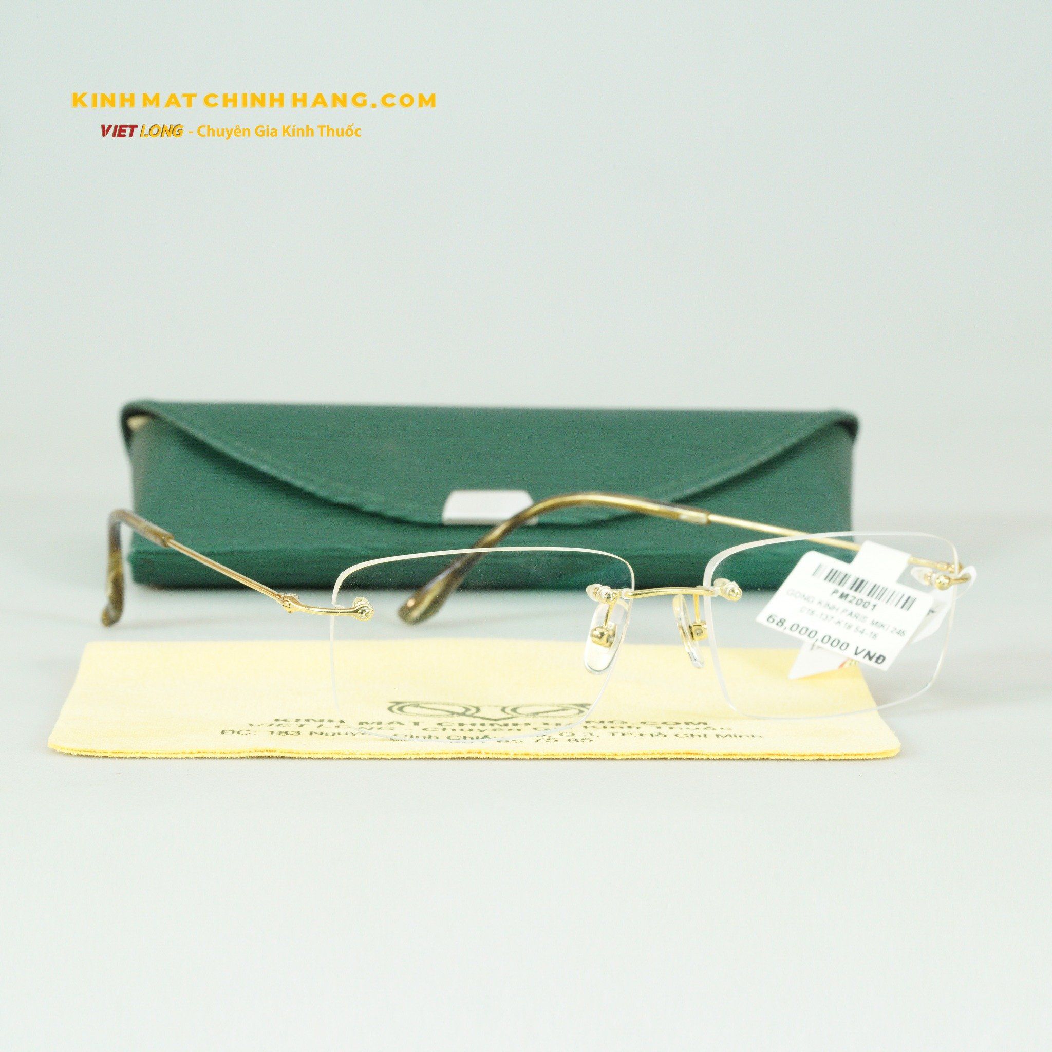 GỌNG KÍNH PARIS MIKI 245 016-137-K18 54-16