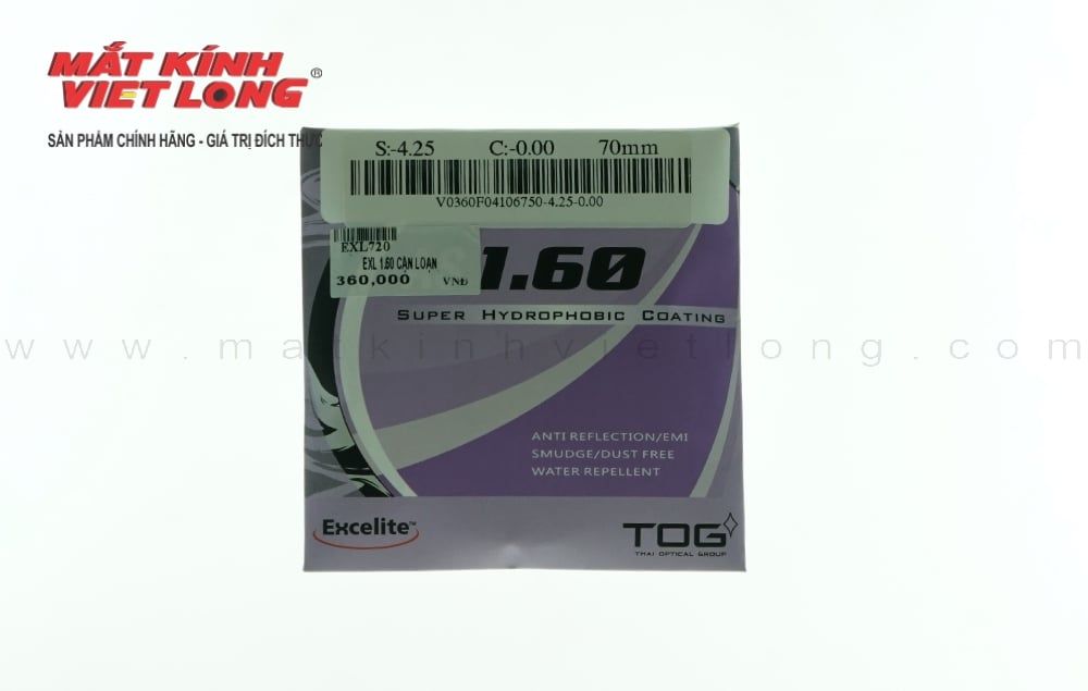 TRÒNG EXCELITE 1.60 CẬN LOẠN
