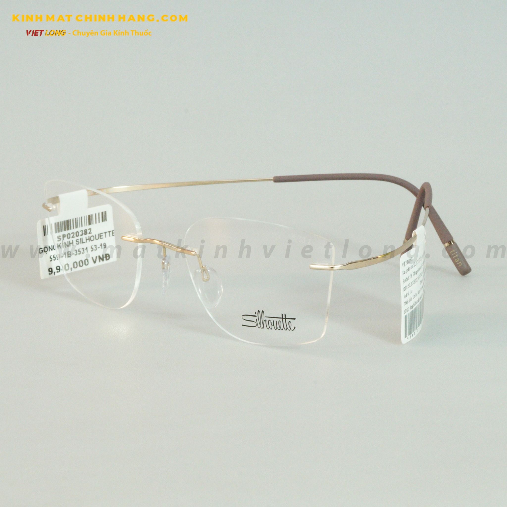 GỌNG KÍNH SILHOUETTE 5599-1B-3531 53-19