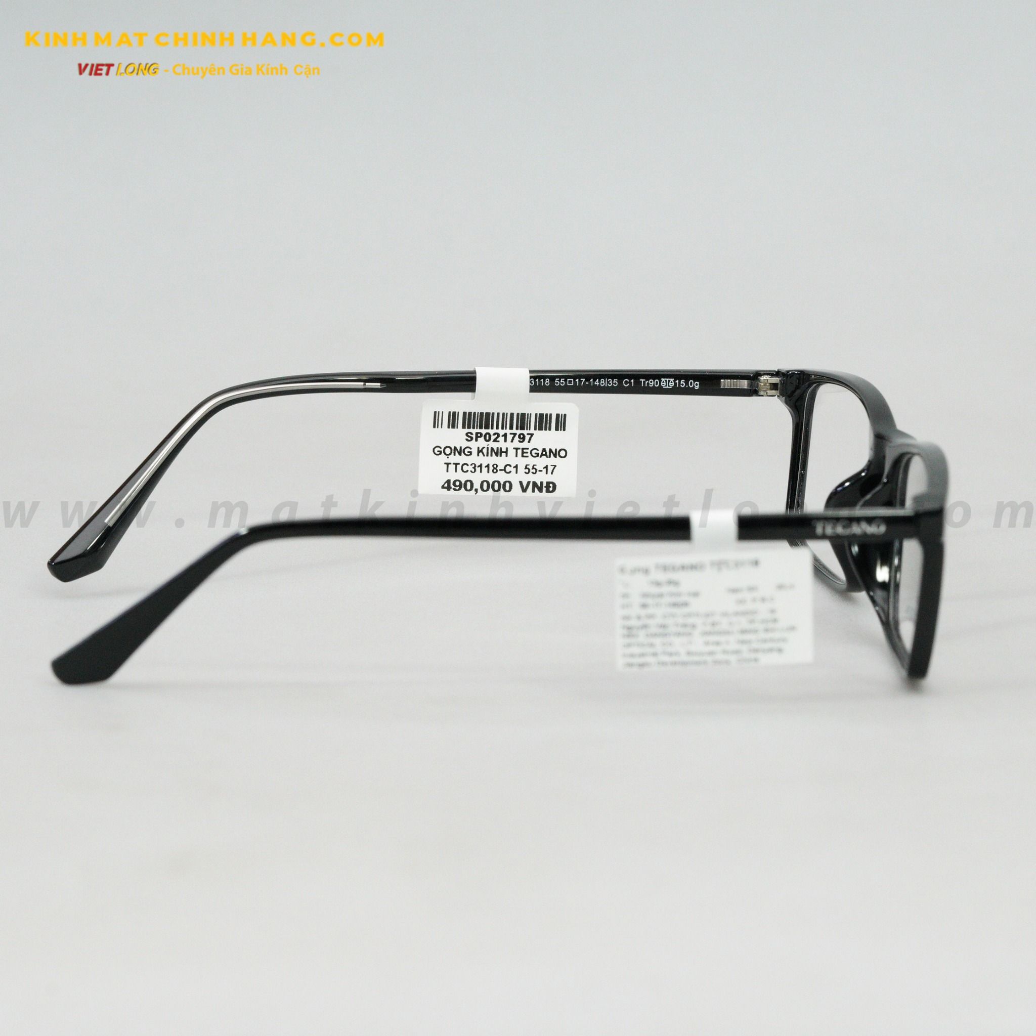 GỌNG KÍNH TEGANO TTC3118-C1 55-17