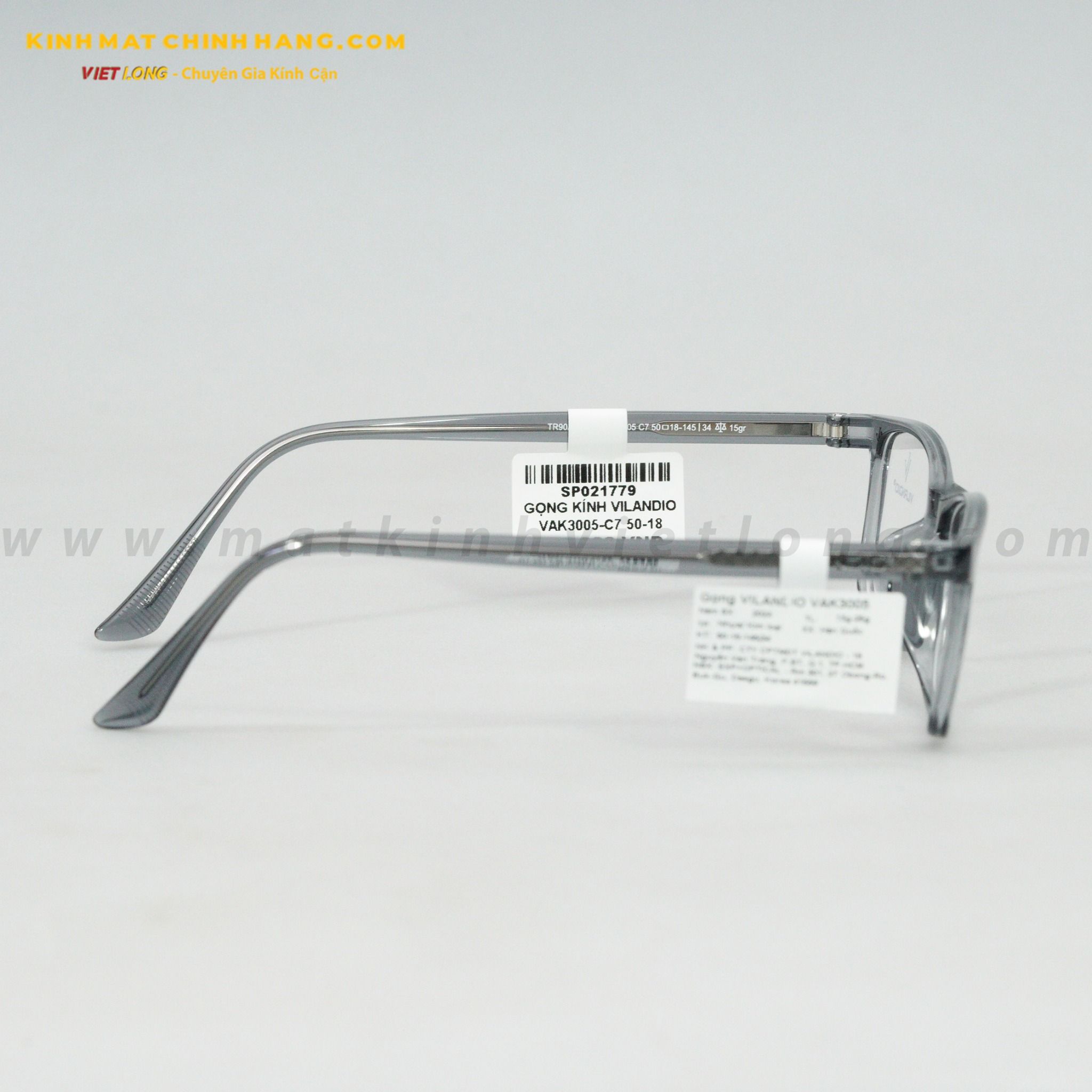 GỌNG KÍNH VILANDIO VAK3005-C7 50-18