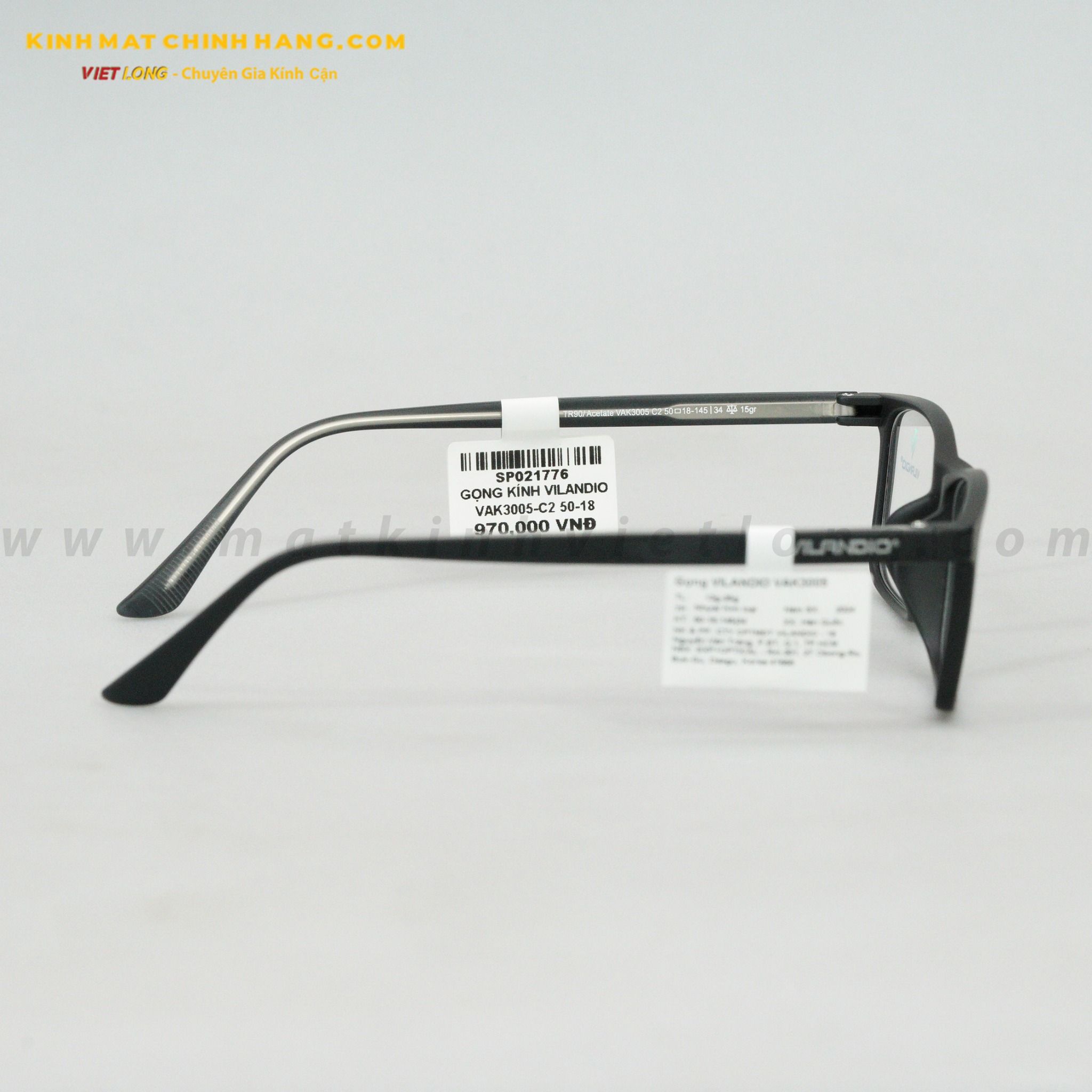 GỌNG KÍNH VILANDIO VAK3005-C2 50-18