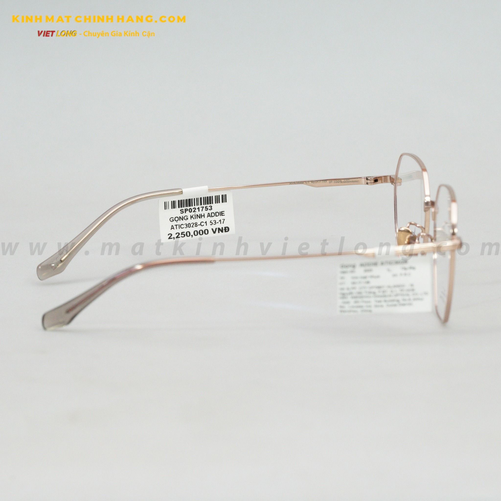 GỌNG KÍNH ADDIE ATIC3028-C1 53-17
